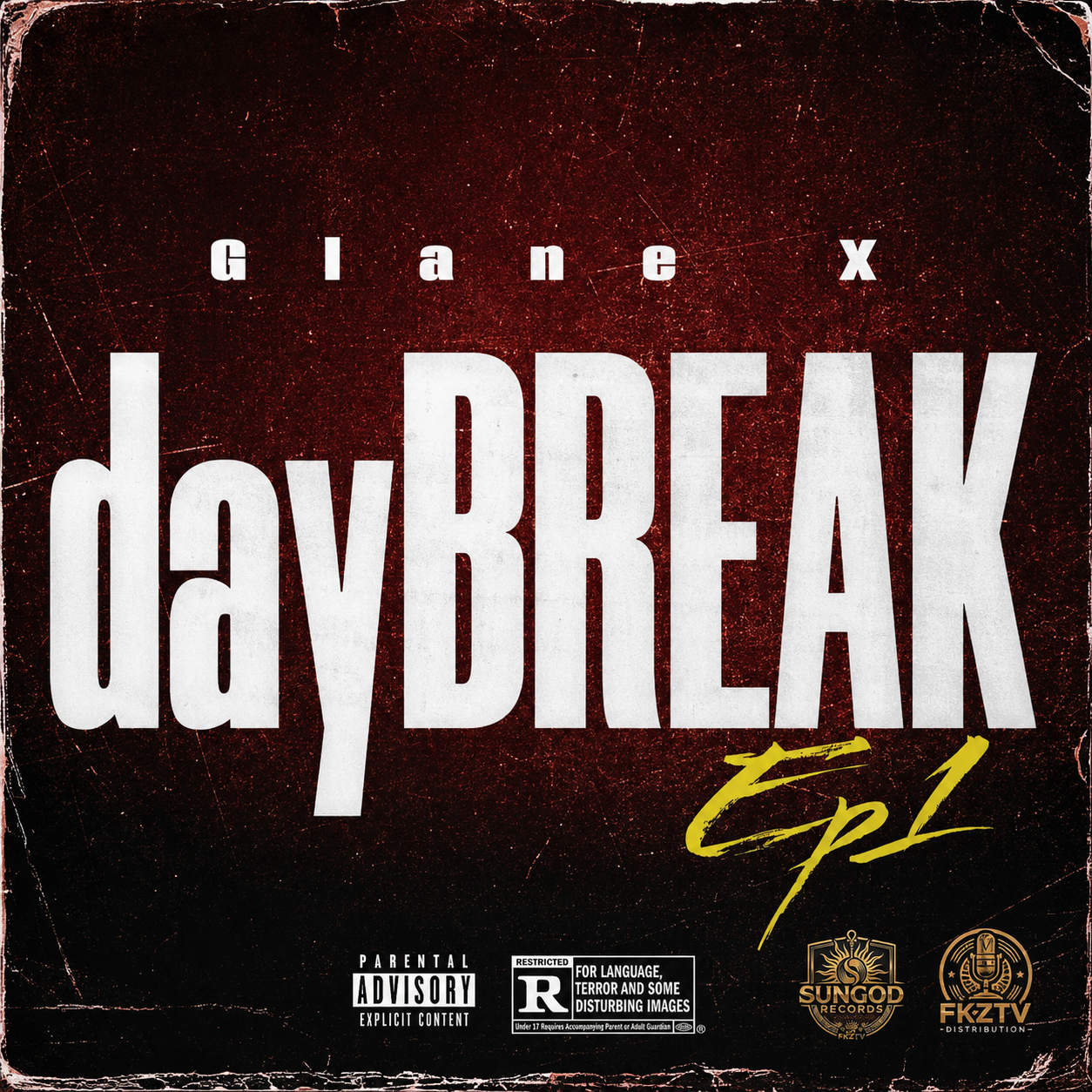 Glane X — dayBREAK EP1 front cover artwork