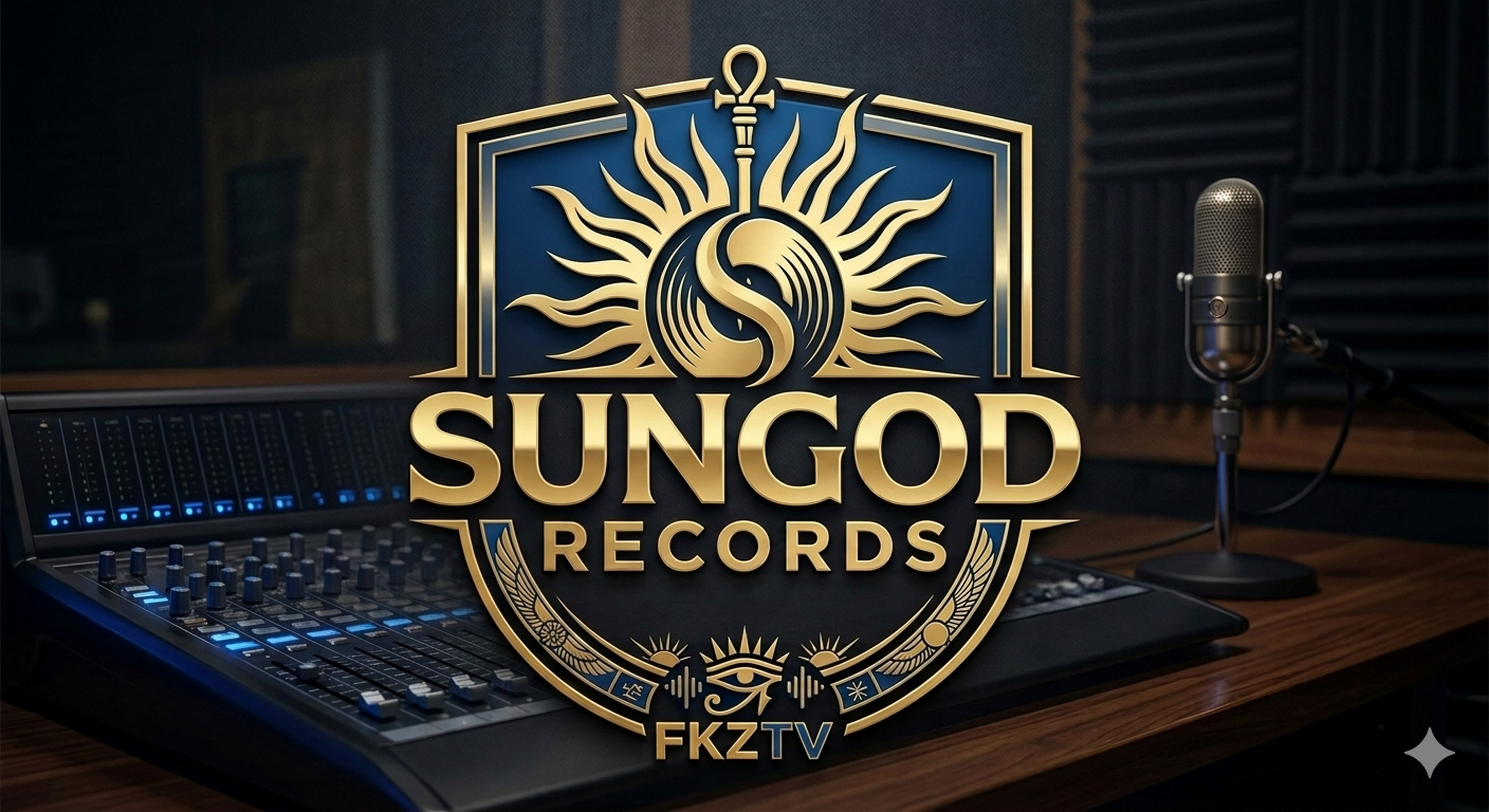 Sungod Records — FKZTV record label logo